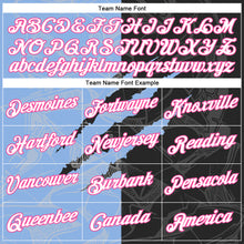 Load image into Gallery viewer, Custom Graffiti Pattern Black Light Blue-Pink Scratch 3D Performance T-Shirt