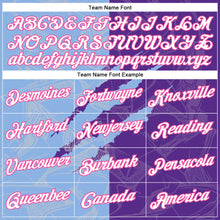 Load image into Gallery viewer, Custom Graffiti Pattern Purple Light Blue-Pink Scratch 3D Performance T-Shirt