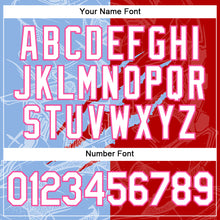 Load image into Gallery viewer, Custom Graffiti Pattern Red Light Blue-Pink Scratch 3D Performance T-Shirt