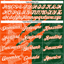 Load image into Gallery viewer, Custom Graffiti Pattern Green-Orange Scratch 3D Performance T-Shirt