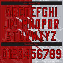 Load image into Gallery viewer, Custom Stitched Graffiti Pattern Gray Red-Black 3D Scratch Sports Pullover Sweatshirt Hoodie