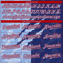 Load image into Gallery viewer, Custom Stitched Graffiti Pattern Light Blue Royal-Red 3D Scratch Sports Pullover Sweatshirt Hoodie