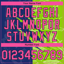 Load image into Gallery viewer, Custom Stitched Graffiti Pattern Pink Royal Neon Green-Black 3D Scratch Sports Pullover Sweatshirt Hoodie