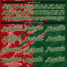 Load image into Gallery viewer, Custom Stitched Graffiti Pattern Red Green-Cream 3D Scratch Sports Pullover Sweatshirt Hoodie