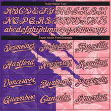 Load image into Gallery viewer, Custom Stitched Graffiti Pattern Medium Pink Purple-Black 3D Scratch Sports Pullover Sweatshirt Hoodie