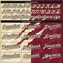 Load image into Gallery viewer, Custom Stitched Graffiti Pattern Cream Crimson-Black 3D Scratch Sports Pullover Sweatshirt Hoodie