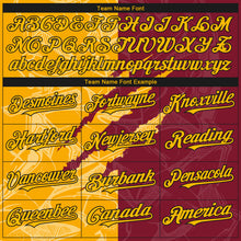 Load image into Gallery viewer, Custom Stitched Graffiti Pattern Gold Crimson-Black 3D Scratch Sports Pullover Sweatshirt Hoodie