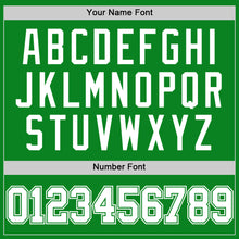Load image into Gallery viewer, Custom Grass Green White Authentic Basketball Jersey