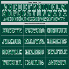 Load image into Gallery viewer, Custom Green Kelly Green-White Mesh Authentic Throwback Football Jersey