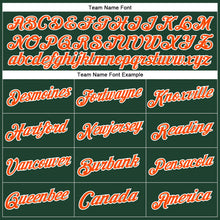 Load image into Gallery viewer, Custom Stitched Green Orange-White Sports Pullover Sweatshirt Hoodie