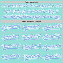 Load image into Gallery viewer, Custom Ice Blue Light Blue-White Authentic Baseball Jersey