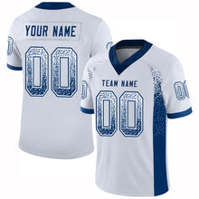 Load image into Gallery viewer, Custom White Royal Drift Fashion Football Jersey