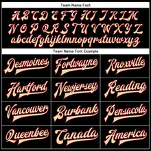 Load image into Gallery viewer, Custom Black Cream Crimson-City Cream Classic Western Plaid 3D Pattern Design Bomber Full-Snap Varsity Letterman Jacket