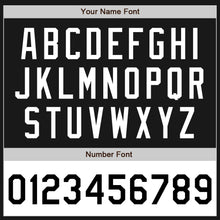 Load image into Gallery viewer, Custom Black White Bomber Varsity Letterman Two Tone Zipper Jacket