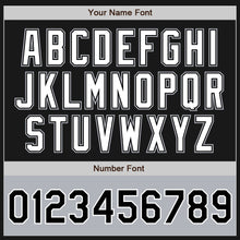 Load image into Gallery viewer, Custom Black Gray-White Bomber Varsity Letterman Two Tone Zipper Jacket