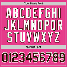 Load image into Gallery viewer, Custom Pink Brown-White Bomber Full-Snap Varsity Letterman Two Tone Hoodie Jacket