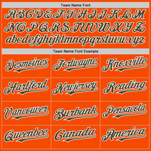 Load image into Gallery viewer, Custom Orange Olive-White Bomber Full-Snap Varsity Letterman Two Tone Hoodie Jacket