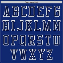 Load image into Gallery viewer, Custom Royal Gray-Navy Bomber Varsity Letterman Zipper Jacket