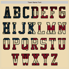 Load image into Gallery viewer, Custom Cream Vintage USA Flag Black-Olive Bomber Varsity Letterman Two Tone Zipper Jacket