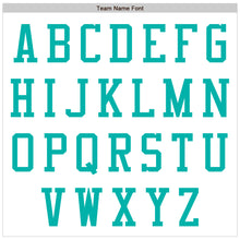 Load image into Gallery viewer, Custom White Aqua Bomber Varsity Letterman Zipper Jacket