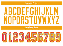 Load image into Gallery viewer, Custom Light Gray Gold-Scarlet Drift Fashion Football Jersey