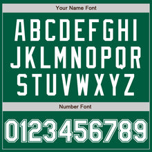 Load image into Gallery viewer, Custom Kelly Green White Authentic Baseball Jersey