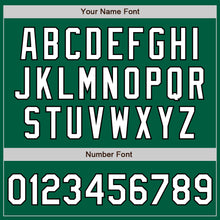 Load image into Gallery viewer, Custom Kelly Green White-Black Authentic Baseball Jersey