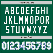 Load image into Gallery viewer, Custom Kelly Green White-Royal Authentic Baseball Jersey