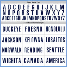 Load image into Gallery viewer, Custom Light Blue Navy-White Authentic Baseball Jersey