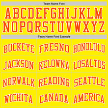 Load image into Gallery viewer, Custom Light Yellow Orange-White Authentic Basketball Jersey