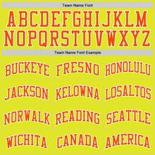 Load image into Gallery viewer, Custom Neon Yellow Orange-White Authentic Basketball Jersey