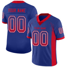 Load image into Gallery viewer, Custom Royal Scarlet-White Drift Fashion Football Jersey