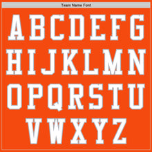 Load image into Gallery viewer, Custom Orange White-Gray Authentic Baseball Jersey