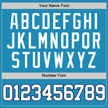 Load image into Gallery viewer, Custom Panther Blue White-Navy Authentic Basketball Jersey