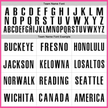 Load image into Gallery viewer, Custom Pink White-Black Authentic Baseball Jersey