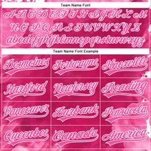 Load image into Gallery viewer, Custom Hot Pink Pink-White 3D Pink Ribbon Breast Cancer Awareness Month Women Health Care Support Performance Polo Shirt