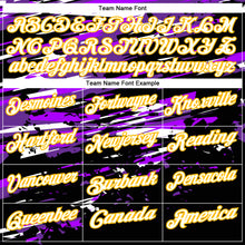 Load image into Gallery viewer, Custom Black White-Gold 3D Bowling Performance Polo Shirt