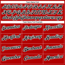 Load image into Gallery viewer, Custom Red Black-White 3D Bowling Tattoos Performance Polo Shirt