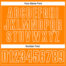 Load image into Gallery viewer, Custom Bay Orange City Cream-White 3D Bowling Geometric Square Shape Performance Polo Shirt