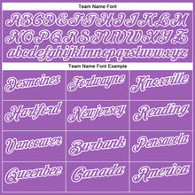 Load image into Gallery viewer, Custom Medium Purple Light Purple-White 3D Bowling Geometric Square Shape Performance Polo Shirt