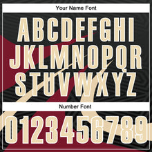 Load image into Gallery viewer, Custom Black Cream-Crimson 3D Bowling Geometric Shape Performance Polo Shirt