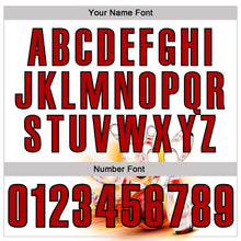 Load image into Gallery viewer, Custom White Red-Black 3D Bowling Performance Polo Shirt