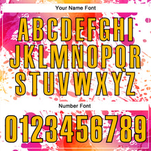 Load image into Gallery viewer, Custom White Gold-Black 3D Cornhole Splash Performance Polo Shirt