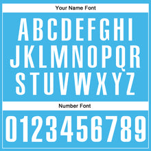 Load image into Gallery viewer, Custom Sky Blue White-Black 3D Pattern Design Animal Swan Performance Polo Shirt