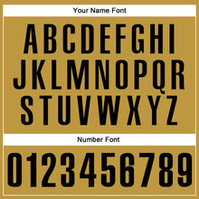 Load image into Gallery viewer, Custom Old Gold Black-White 3D Pattern Design Animal Tiger Performance Polo Shirt