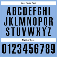 Load image into Gallery viewer, Custom Light Blue Black-White 3D Pattern Design Animal Tiger Performance Polo Shirt