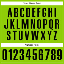 Load image into Gallery viewer, Custom Neon Green Black-White 3D Pattern Design Animal Leopard Performance Polo Shirt