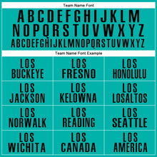 Load image into Gallery viewer, Custom Aqua Black-White 3D Pattern Design Animal Leopard Performance Polo Shirt