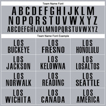 Load image into Gallery viewer, Custom Gray Black-Purple 3D Pattern Design Animal Dolphin Performance Polo Shirt