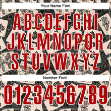 Load image into Gallery viewer, Custom Black Red-White 3D Gambling Poker Performance Polo Shirt